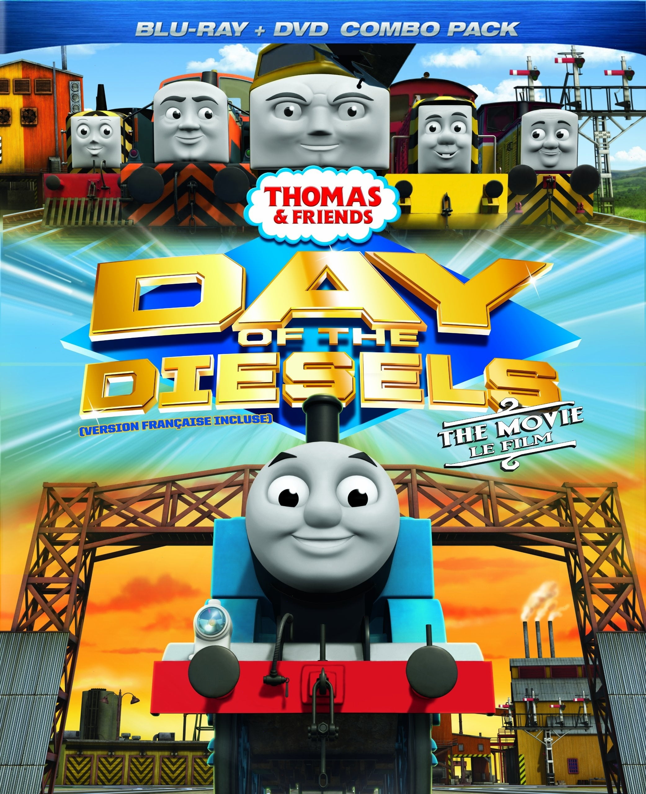 Thomas &amp; Friends: Day of the Diesels (Blu-ray + DVD) - Walmart.com