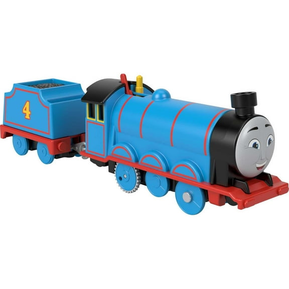 Thomas & Friends Gordon Motorized Engine with Tender, Toy Train Play Vehicle for Preschool Kids, 0.34 lb