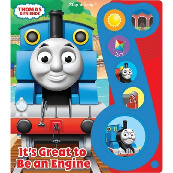 Pre-Owned Thomas & Friends: It's Great to Be an Engine Sound Book (Hardcover) by Pi Kids