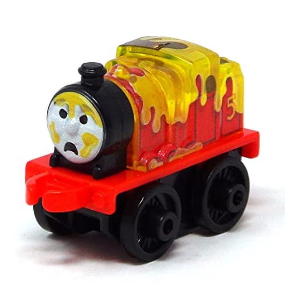 Thomas & Friends MINIS 2021 Single Train Pack - Series 23 (Slime James Yellow)