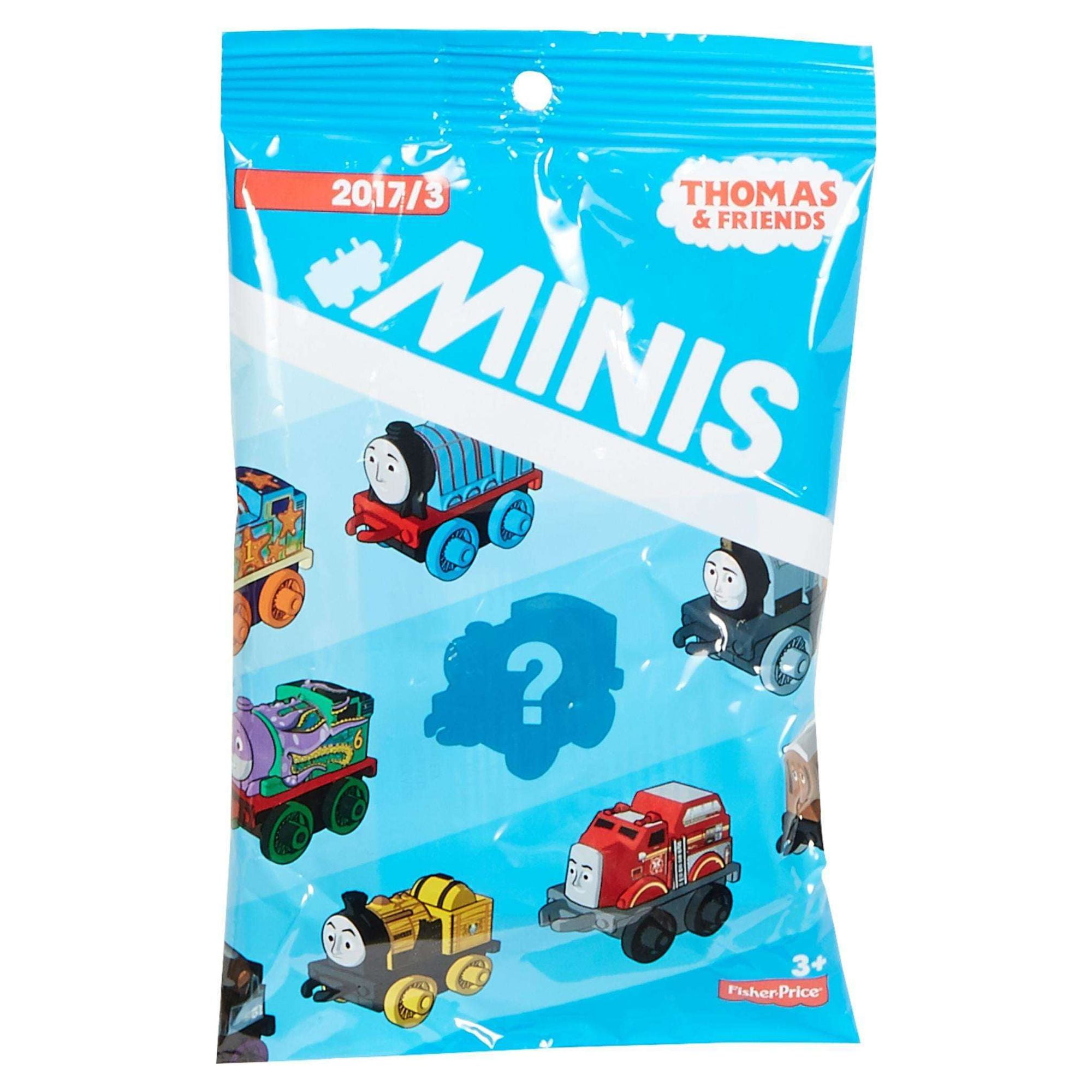 Genuine Thomas and Friend MINIS Trains Series Cute Styles Boy Pocket Toy  DFJ15 Blind Bag Blind