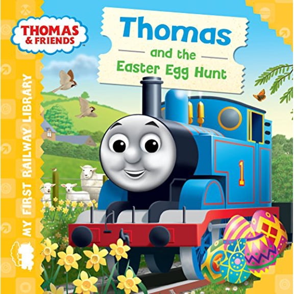 Pre-Owned Thomas & Friends: My First Railway Library: Thomas and the Easter Egg Hunt (Board book)