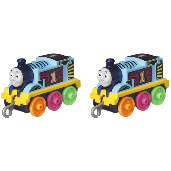 Thomas & Friends Neon Thomas Metal Engine, 2-pack