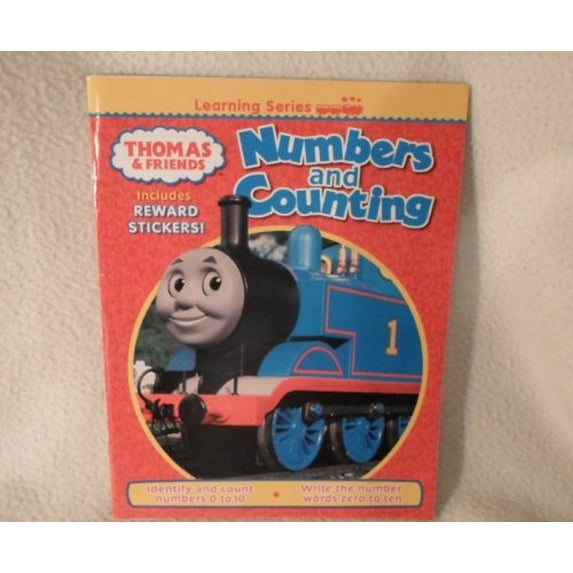 Pre-Owned Thomas & Friends Numbers and Counting Workbook: Identify and Count 1 to 10, Write Words One to Ten Paperback