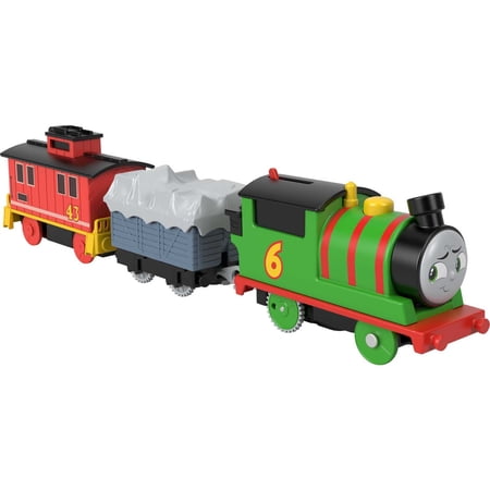 Thomas & Friends Percy & Brake Car Bruno Motorized Vehicle Set