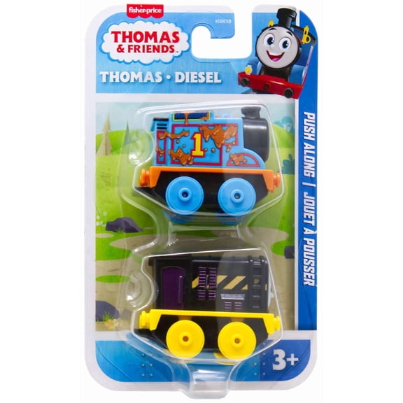 Thomas & Friends Push Along Thomas & Diesel Vehicle 2-Pack