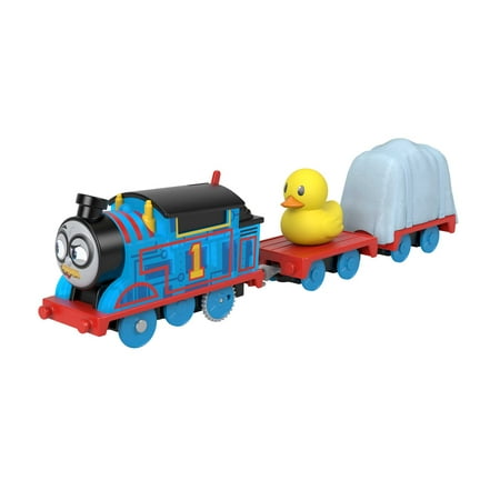 Thomas & Friends Secret Agent Thomas Toy Train Play Vehicle, Motorized Engine with Cargo