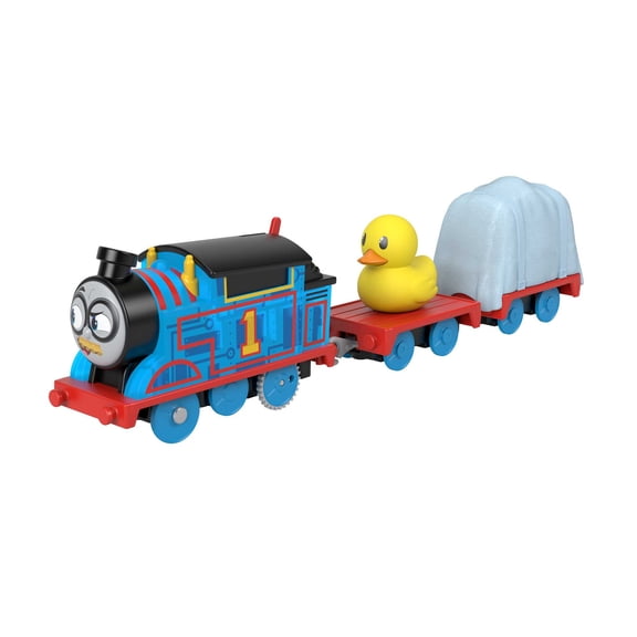 Thomas & Friends Secret Agent Thomas Toy Train Play Vehicle, Motorized Engine with Cargo