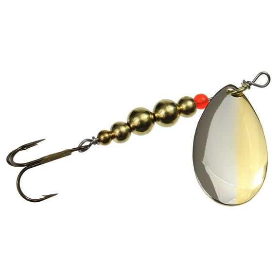 Thomas Lures Special Spinn Inline Spinner - 2.5'' - Nickel/Gold