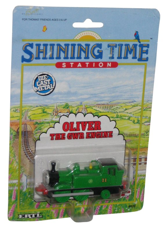 Thomas & Friends Tank Engine Train (1993) Ertl Shining Time Station Oliver The GWR Die-Cast Toy