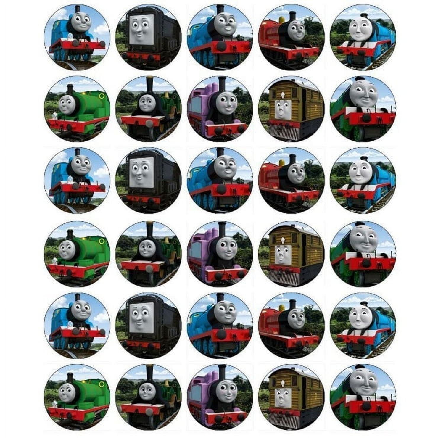 COYOTE PARTY AND PRINT Thomas & Friends Thomas the Tank Engine James Percy Edible Cupcake Topper Images ABPID04073