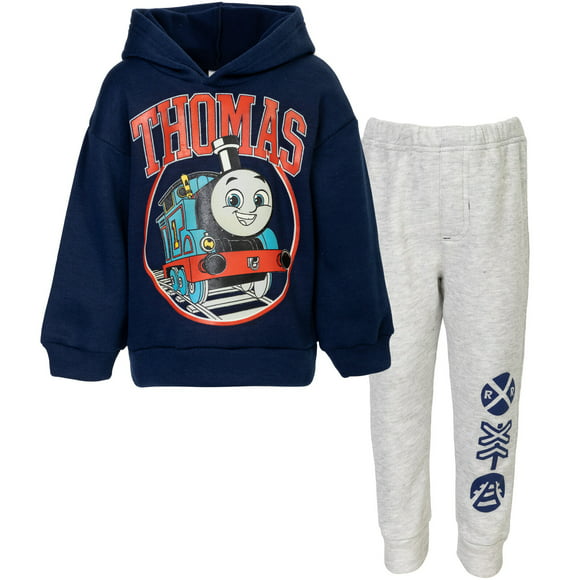 Thomas & Friends Thomas the Train Fleece Pullover Hoodie and Pants Outfit Set Infant to Little Kid