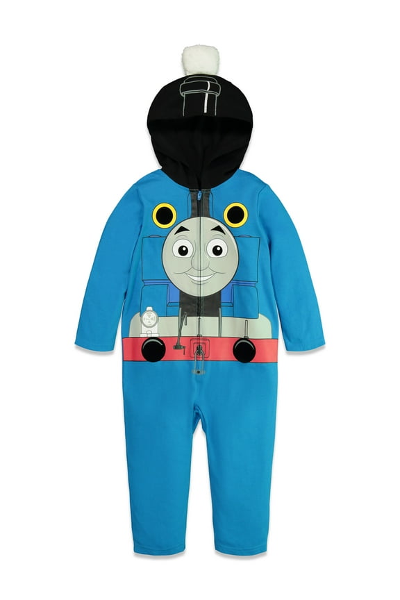 Thomas the Train Infant Baby Boys Zip Up Cosplay Costume Coverall Infant to Toddler