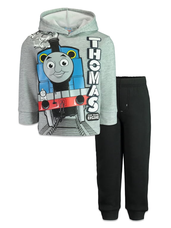 Thomas the Train Toddler Boys Fleece Pullover Hoodie and Pants Outfit Set Toddler to Big Kid
