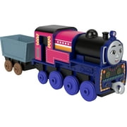 Thomas & Friends by Fisher-Price Large Die-Cast Ashima Engine, Push-Along Toy Train & Cargo Car