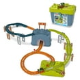 thumbnail image 1 of Thomas & Friends Toy Train Track Set, Percy’s Connect & Build Track Bucket, 28 Pieces, Percy Engine, 1 of 6