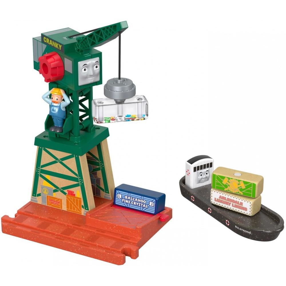 Thomas & Friends Wood Cranky at the Docks - Walmart.com