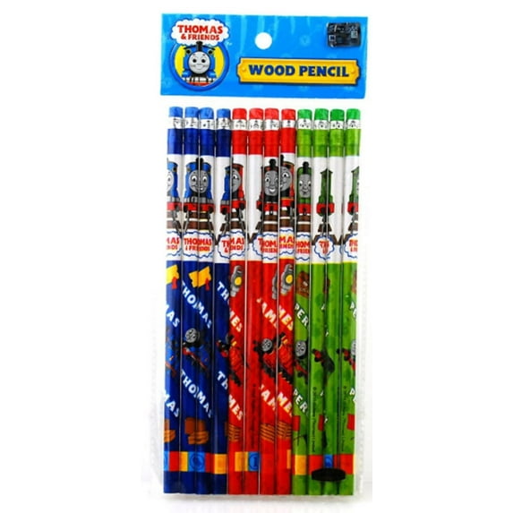 Thomas & Friends Wooden Pencils Pack of 12