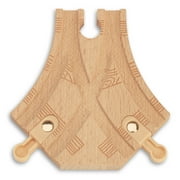 Thomas & Friends Wooden Railway Track Piece Y-Track 3.5" Female To Male/Male