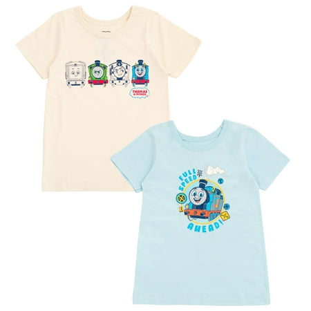 Thomas & Friends Thomas the Train Percy 2 Pack Adaptive T-Shirts Sensory Friendly Toddler