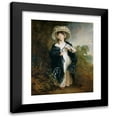 thumbnail image 1 of Thomas Gainsborough 12x14 Black Modern Framed Museum Art Print Titled - Miss Elizabeth Haverfield (Early 1780s), 1 of 5