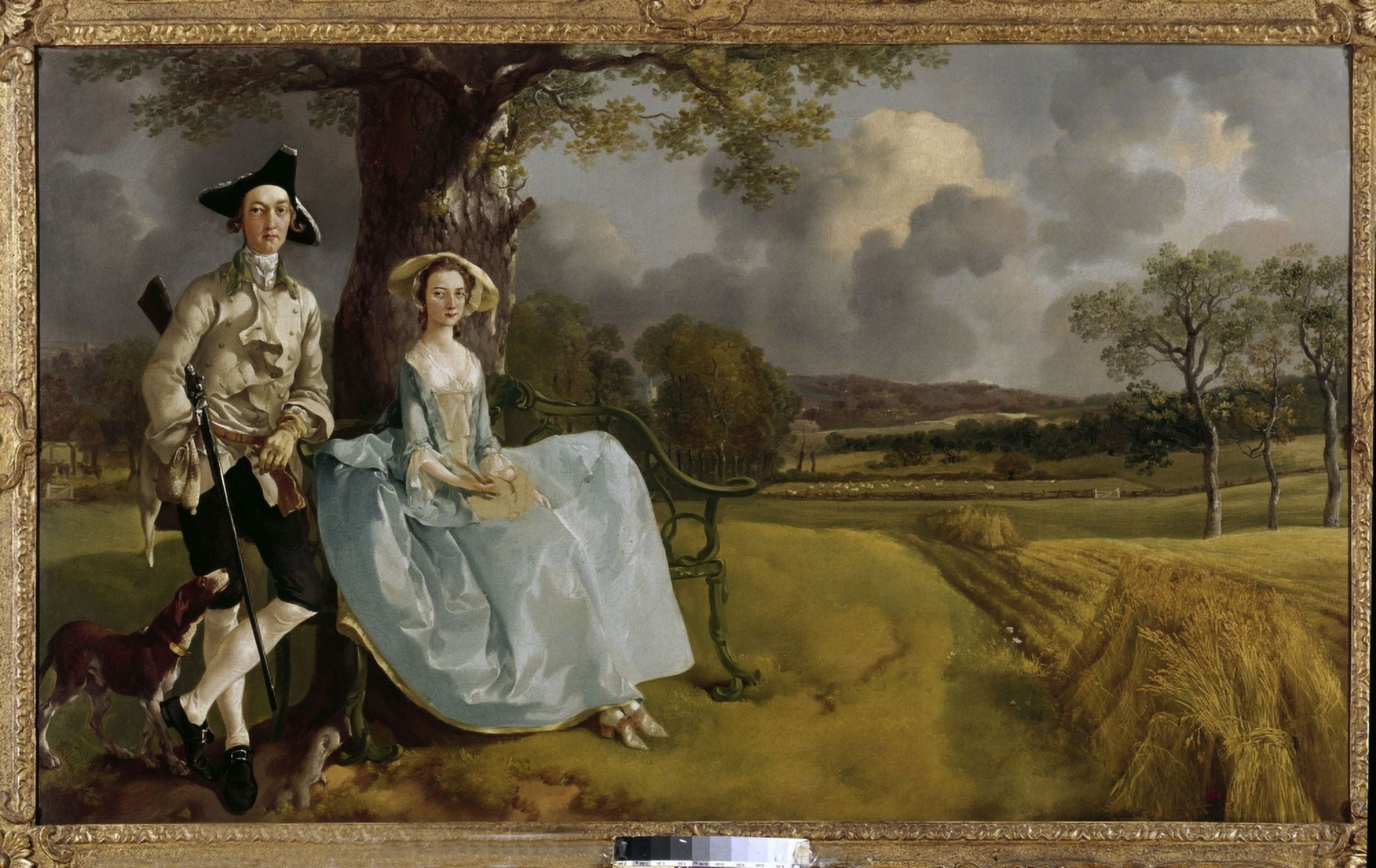 Thomas Gainsborough (1727-1788) English School Canvas Art - (24 x 18)