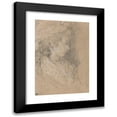 thumbnail image 1 of Thomas Gainsborough 18x24 Black Modern Framed Museum Art Print Titled - Study of a Woman in a Mob Cap, 1 of 5