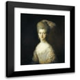 thumbnail image 1 of Thomas Gainsborough 20x23 Black Modern Framed Museum Art Print Titled - Mrs. Paul Cobb Methuen (C. 1776-1777), 1 of 5