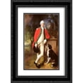 thumbnail image 1 of Thomas Gainsborough 2x Matted 20x24 Black Ornate Framed Art Print 'Portrait Of Colonel John Bullock', 1 of 2