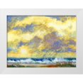thumbnail image 1 of Thomas, H. 14x12 White Modern Wood Framed Museum Art Print Titled - Beach View II, 1 of 4