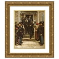 thumbnail image 1 of Thomas Hovenden 20x24 Gold Ornate Framed and Double Matted Museum Art Print Titled - The Last Moments of John Brown (1882-84), 1 of 4