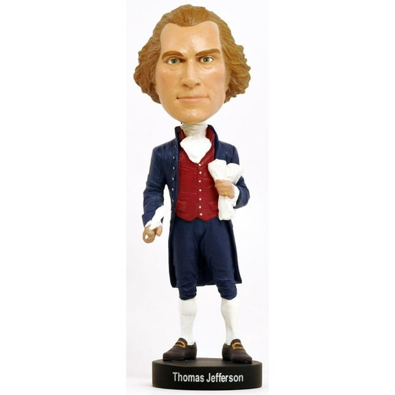 Thomas Jefferson 8" Polyresin Bobblehead