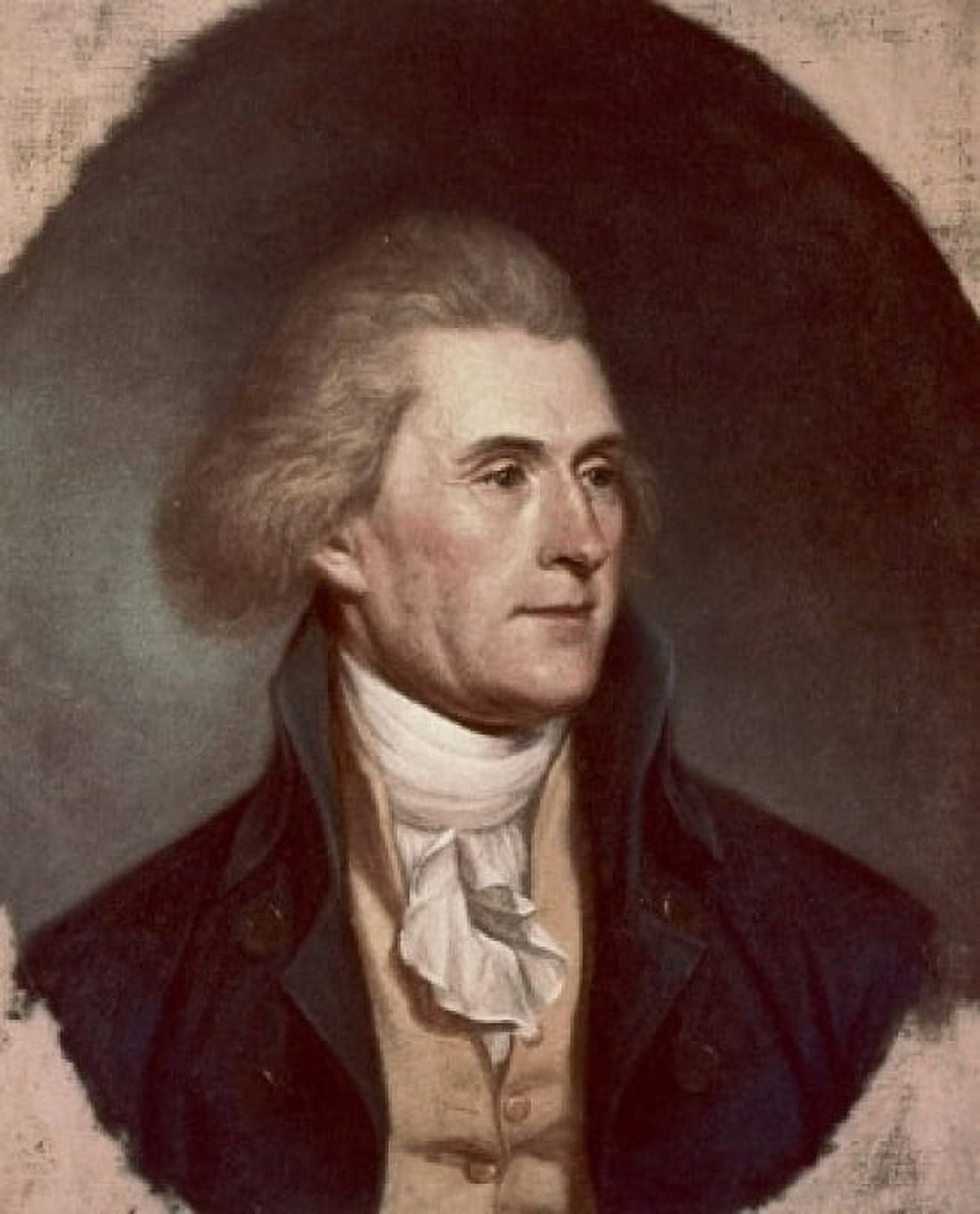 Thomas Jefferson American History Canvas Art - (18 x 24)