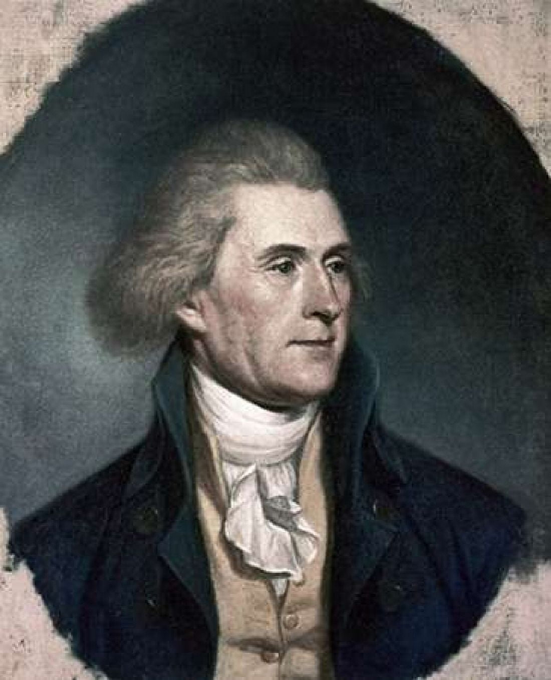 Thomas Jefferson Canvas Art - Unknown (24 x 30)