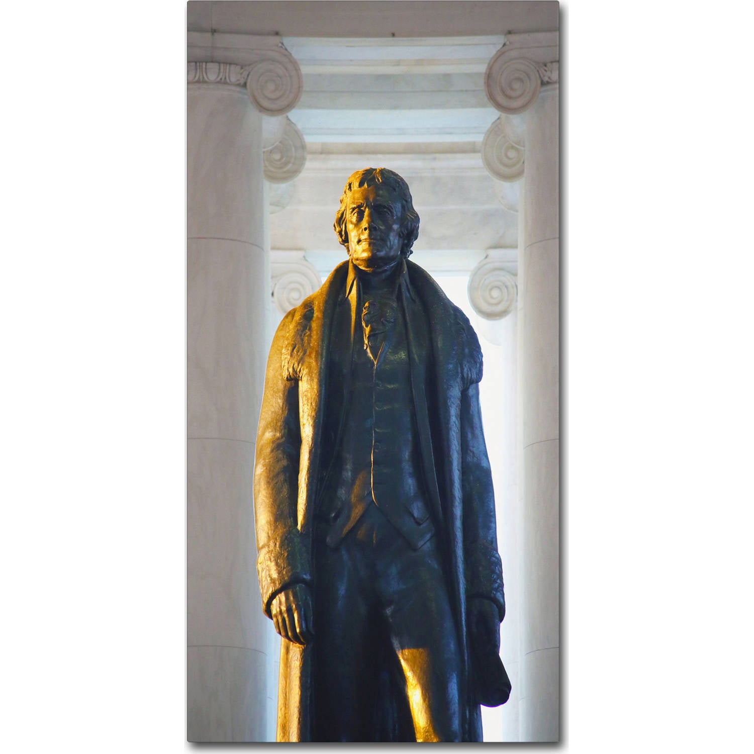 "Thomas Jefferson Jefferson Memorial" Canvas Art by CATeyes