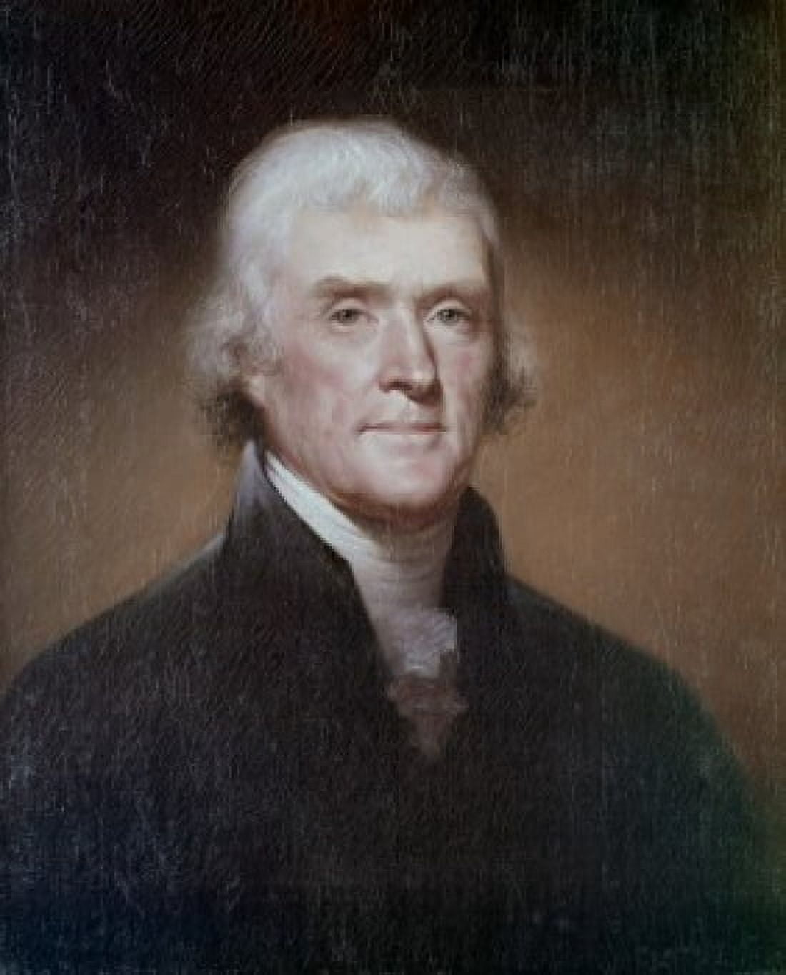 Thomas Jefferson Rembrandt Peale (1778-1860 American) Canvas Art - Rembrandt Peale (18 x 24)