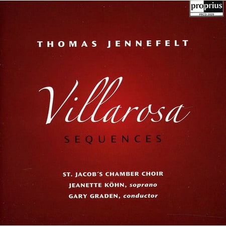 Thomas Jennefelt - Villarosa Sequences - Music & Performance - CD