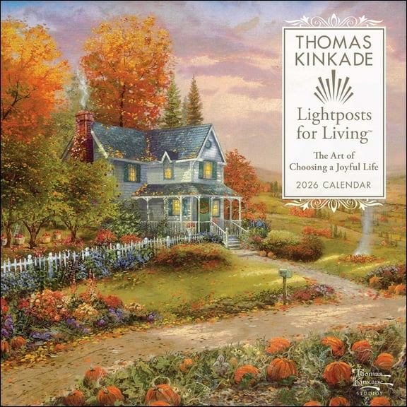 Thomas Kinkade Lightposts for Living 2026 Wall Calendar, (Paperback)
