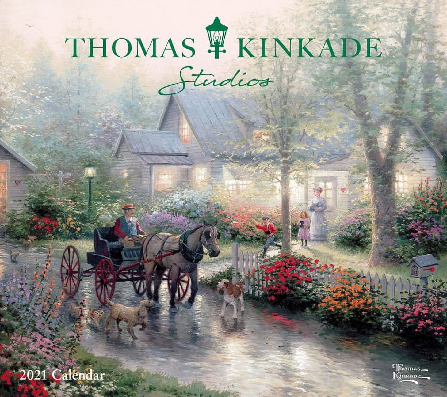 Thomas Kinkade Studios 2021 Deluxe Wall Calendar (Calendar)