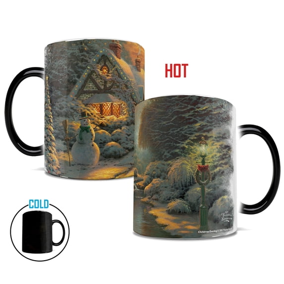 Thomas Kinkade Studios (Christmas Evening) Morphing Mugs® Heat-Sensitive Mug MMUG041