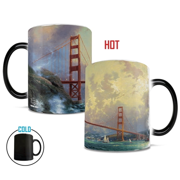 Thomas Kinkade Studios (San Francisco, Golden Gate Bridge) Morphing Mugs Heat-Sensitive Mug MMUG587