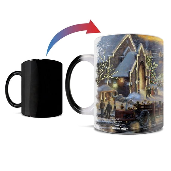Thomas Kinkade Studios (The Lights of Christmastown) Morphing Mugs® Heat-Sensitive Mug MMUG713