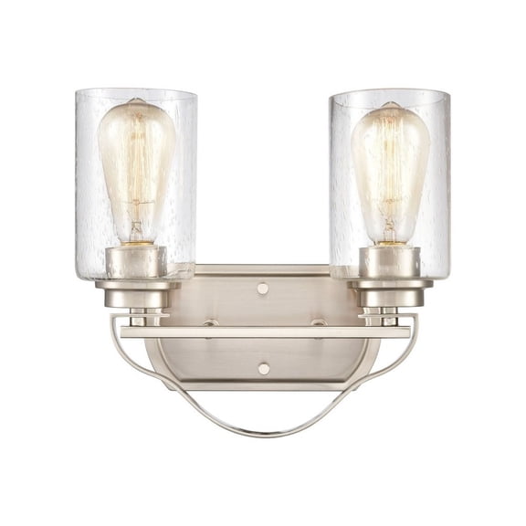 Thomas Lighting - 2 Light Bath Vanity-Brushed Nickel Finish