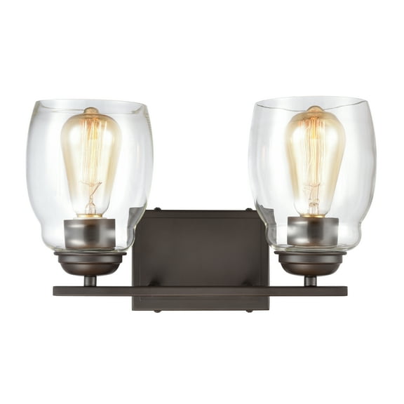 Thomas Lighting - 2 Light Bath Vanity-Oil Rubbed Bronze Finish