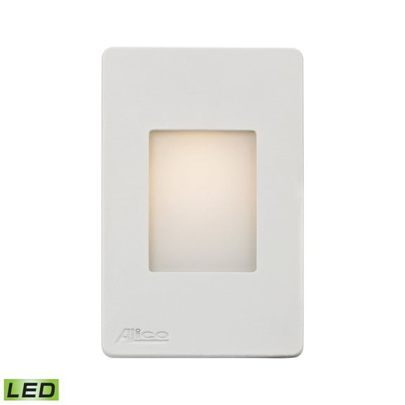 Thomas Lighting - Beacon - 5 Inch 3.3W 1 LED Step Light   White Finish with Opal