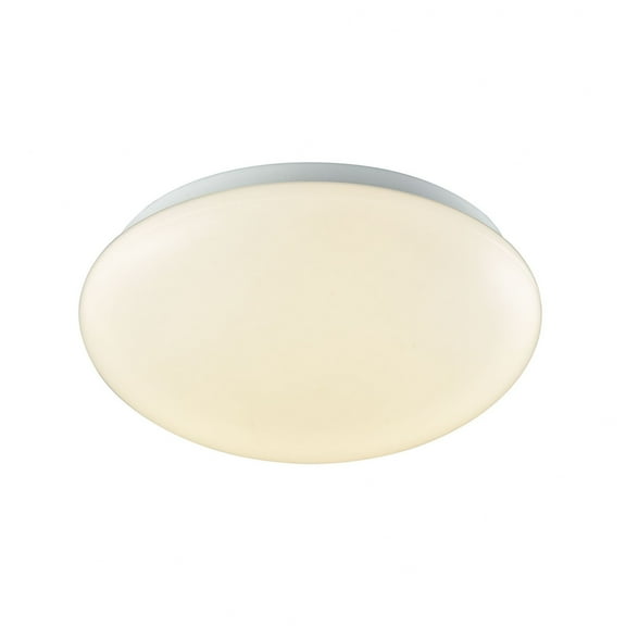 Thomas Lighting CL783004 Kalona 10 in. LED Flush in White with A White Acrylic Diffuser