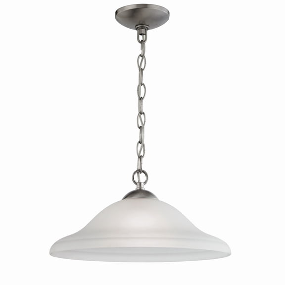 ElkLighting Conway 1 Light Pendant, Brushed Nickel