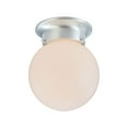 thumbnail image 1 of Thomas Lighting Essentials 1 Light Ceiling Lamp in Brushed Nickel (SL843678), 1 of 2