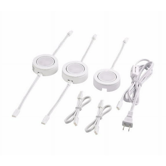 Thomas Lighting Mle433-5-K Tuxedo 3 Light 2.75" Wide Integrated Led Under Cabinet Puck And