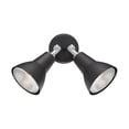 thumbnail image 1 of Essentials Black Two-Light Outdoor Wall Sconce, 1 of 2